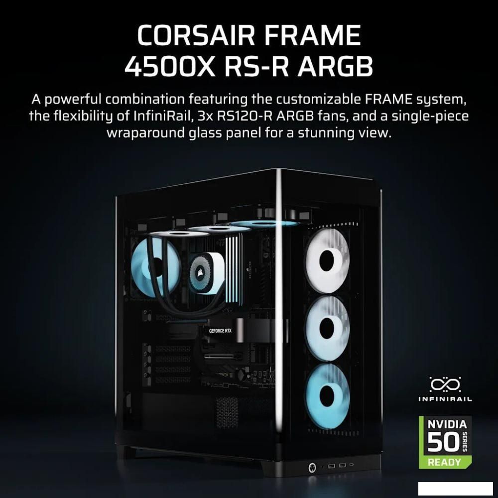 Корпус Corsair Frame 4500X RS-R ARGB CC-9011314-WW