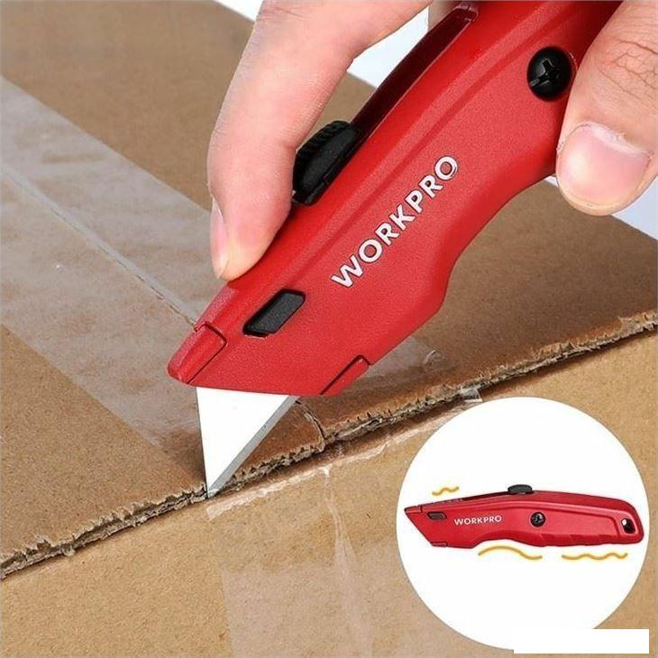 Нож строительный Workpro WP213017