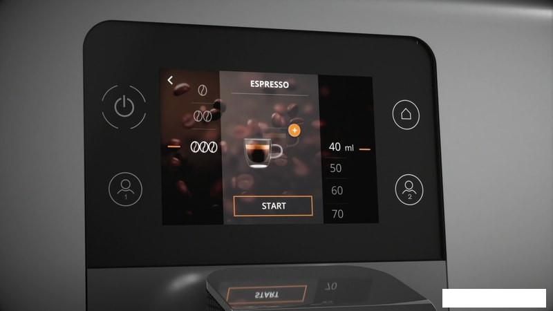 Кофемашина Krups Intuition Preference+ EA875E10