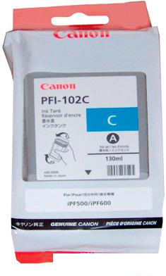 Картридж Canon PFI-102C (0896B001AA)