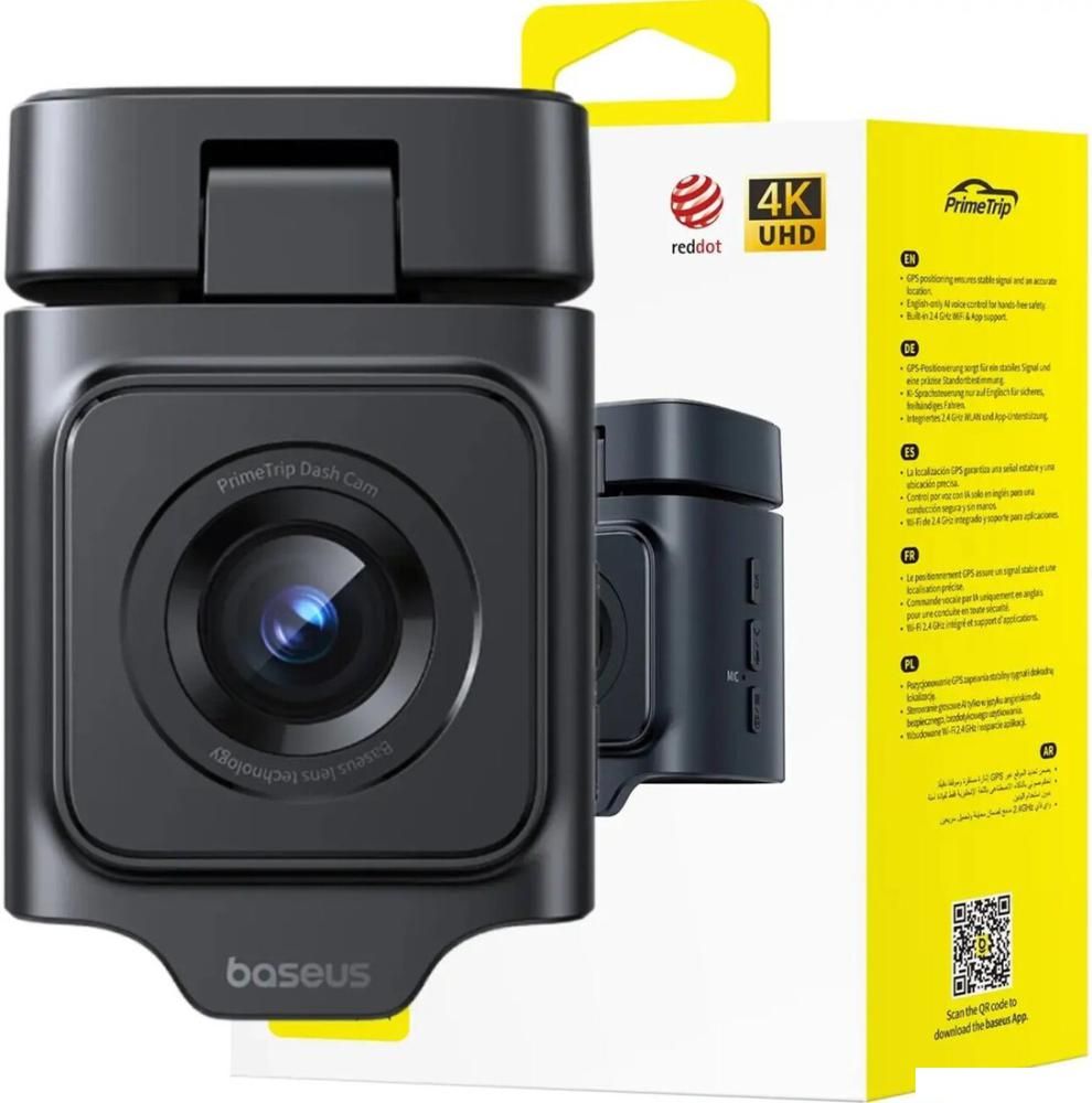 Видеорегистратор Baseus Dash Cam 4K BS-CM035 Cosmic Black C0119804
