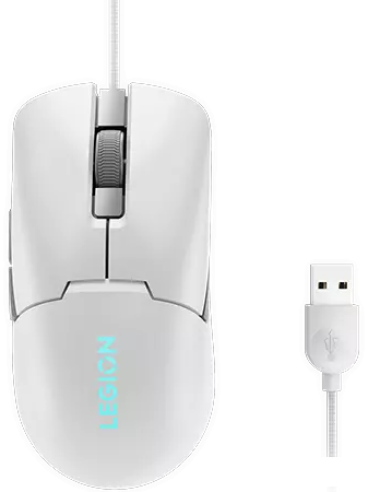 Игровая мышь Lenovo Legion M300s RGB (белый)