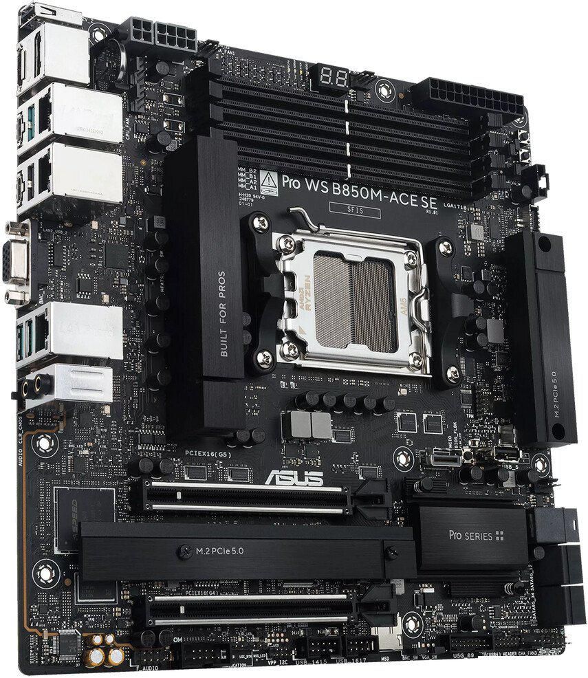 Материнская плата ASUS Pro WS B850M-ACE SE