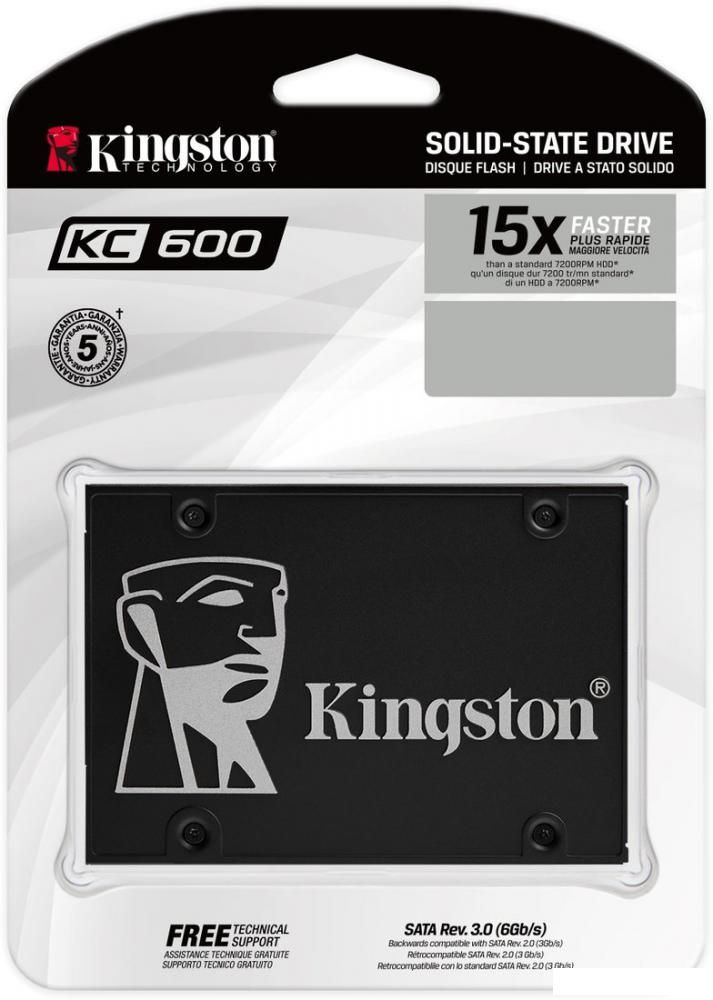 SSD Kingston KC600 2TB SKC600/2048G