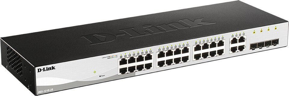 Управляемый коммутатор 2-го уровня D-Link DGS-1210-28/FL2A