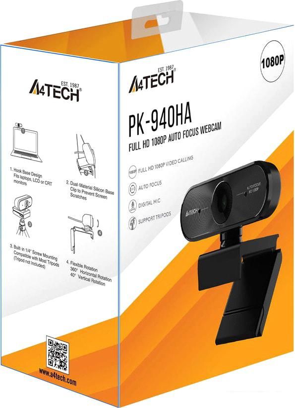 Веб-камера A4Tech PK-940HA