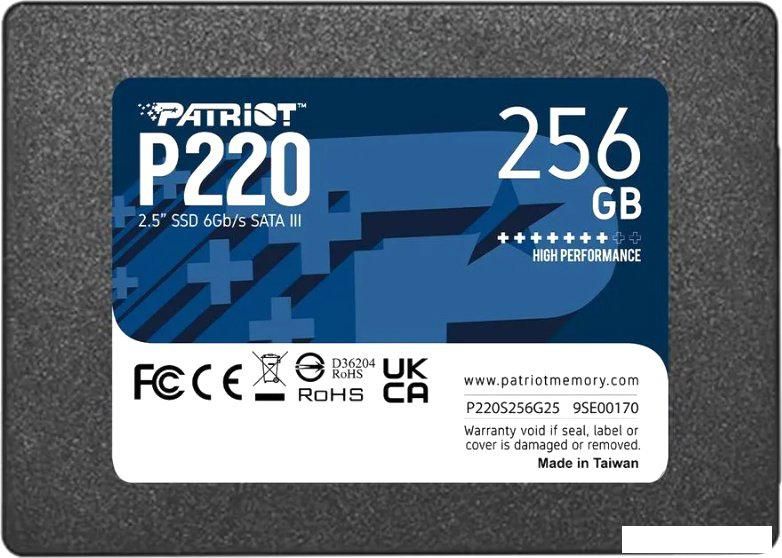 SSD Patriot P220 256GB P220S256G25