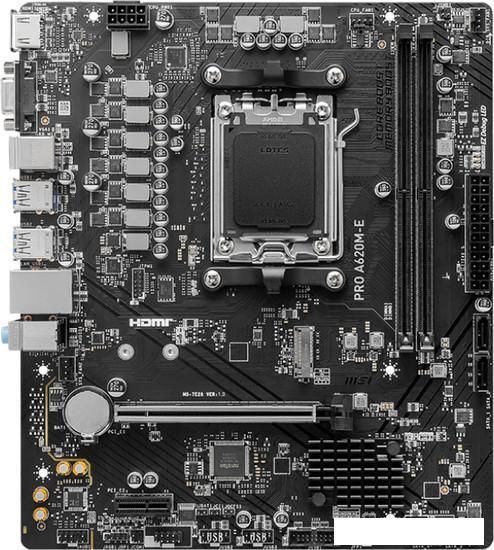Материнская плата MSI PRO A620M-E