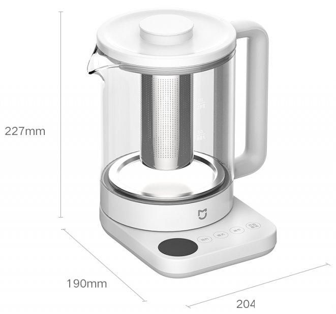 Электрический чайник Xiaomi Mijia Multifunctional Health Pot N1 (с переходником на евровилку)