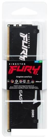Оперативная память Kingston FURY Beast RGB 2x8ГБ DDR5 6000 МГц KF560C36BBEAK2-16