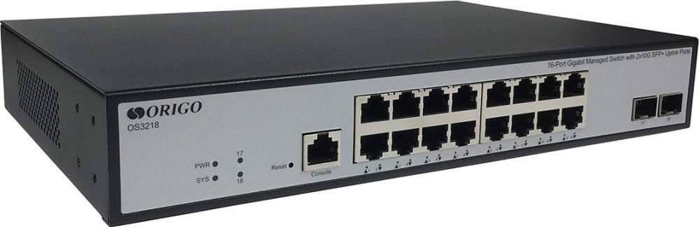 Управляемый коммутатор 3-го уровня Origo OS3218/A1A