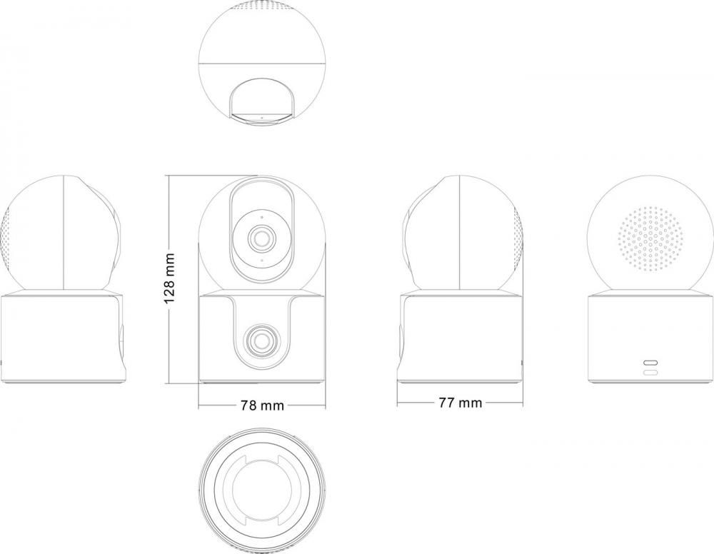 IP-камера Xiaomi Smart Camera C500 Dual BHR8755EU (международная версия)