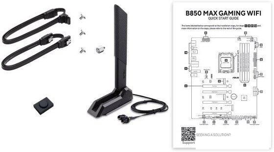 Материнская плата ASUS B850 Max Gaming WiFi
