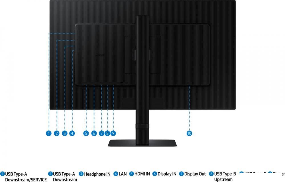 Монитор Samsung ViewFinity S6 LS27D604UAIXCI