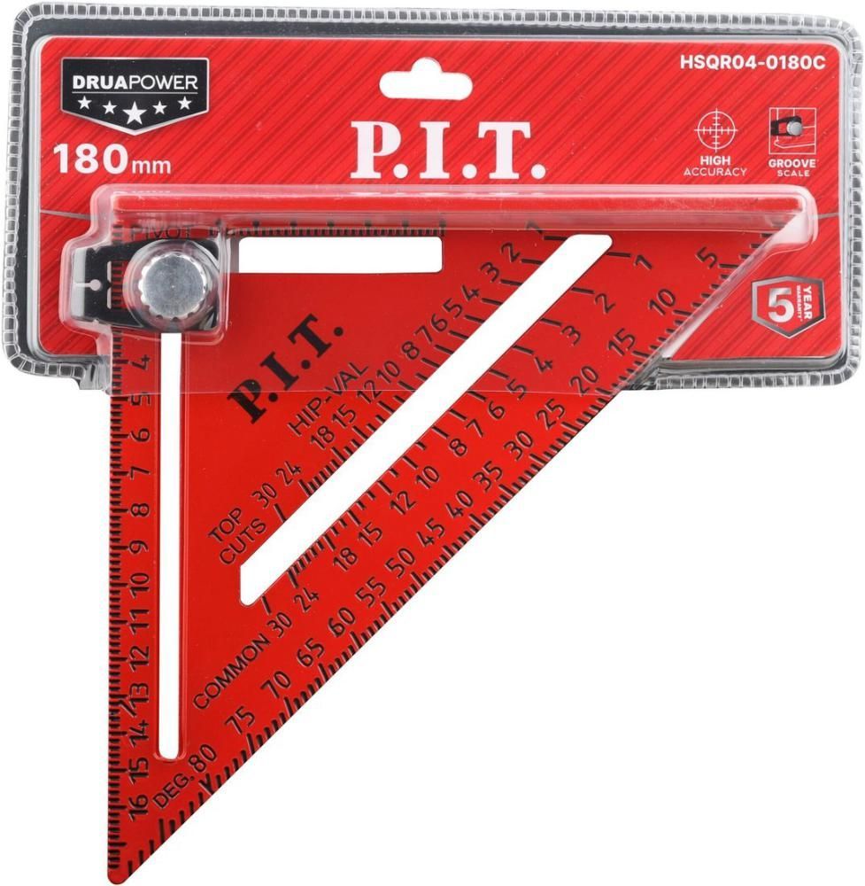 Угольник P.I.T. DRUA HSQR04-0180C