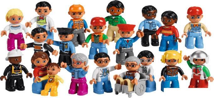 Набор деталей LEGO Education 45010 Городские жители