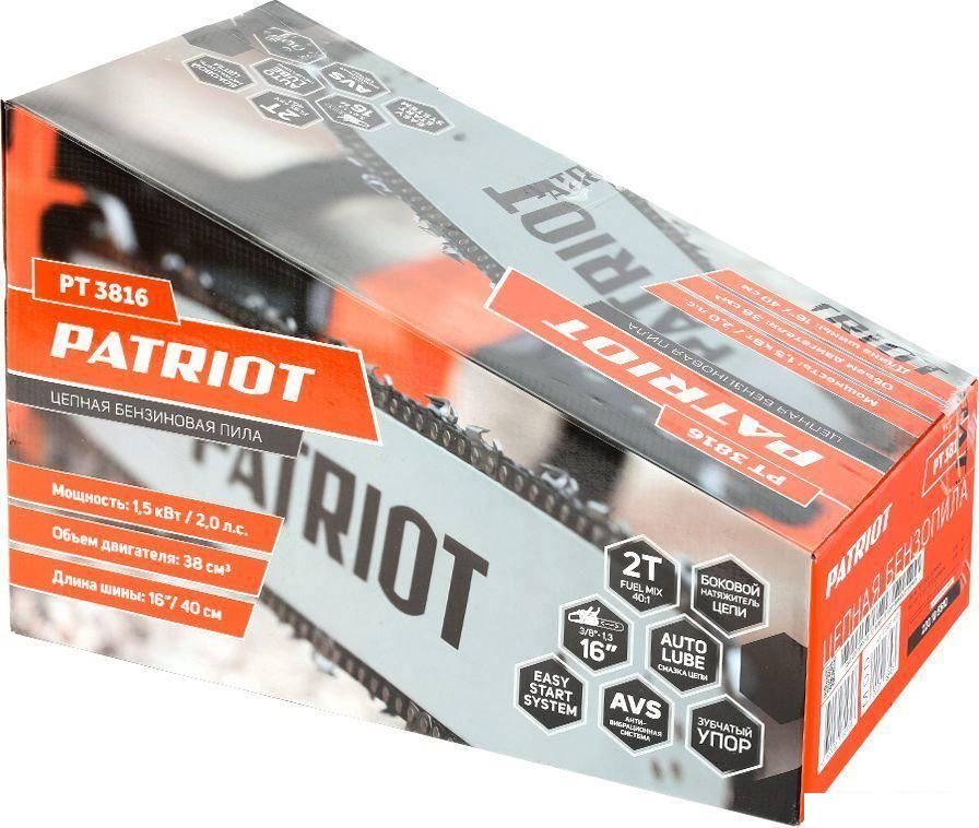 Бензопила Patriot PT 3816