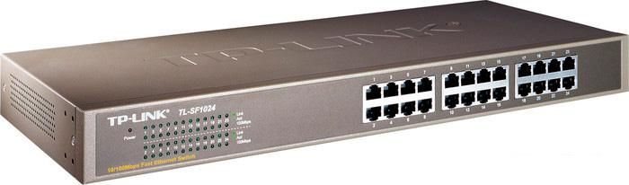 Неуправляемый коммутатор TP-Link TL-SF1024