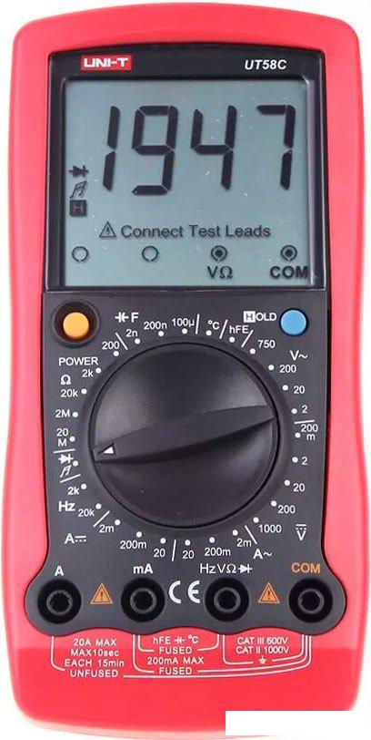 Мультиметр UNI-T UT58C