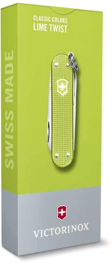 Мультитул Victorinox Classic Alox SD Colors (лаймовый)