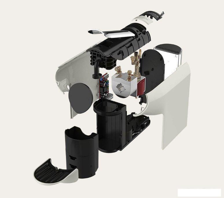 Капсульная кофеварка Scishare Capsule Coffee Machine 2 S1102 (с переходником на евровилку, белый)