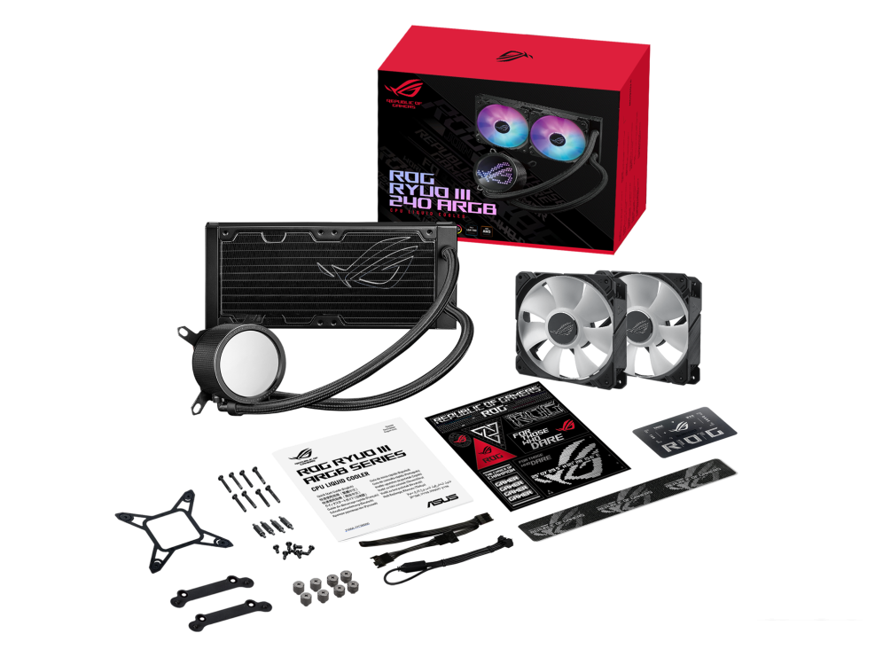 Жидкостное охлаждение для процессора ASUS ROG Ryuo III 240 ARGB
