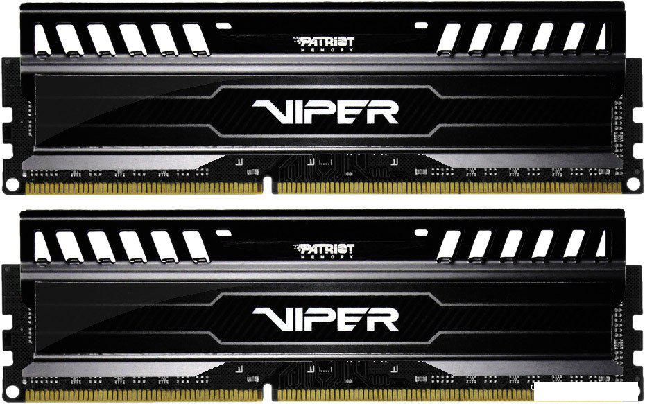 Оперативная память Patriot Viper 3 Black Mamba 2x4GB KIT DDR3 PC3-12800 (PV38G160C9K)