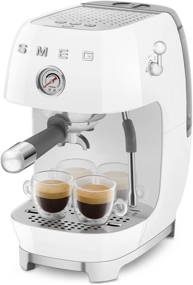 Рожковая кофеварка Smeg ECF03WHEU