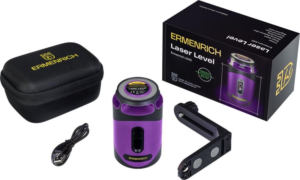 Лазерный нивелир Ermenrich PLUS LN40 84638