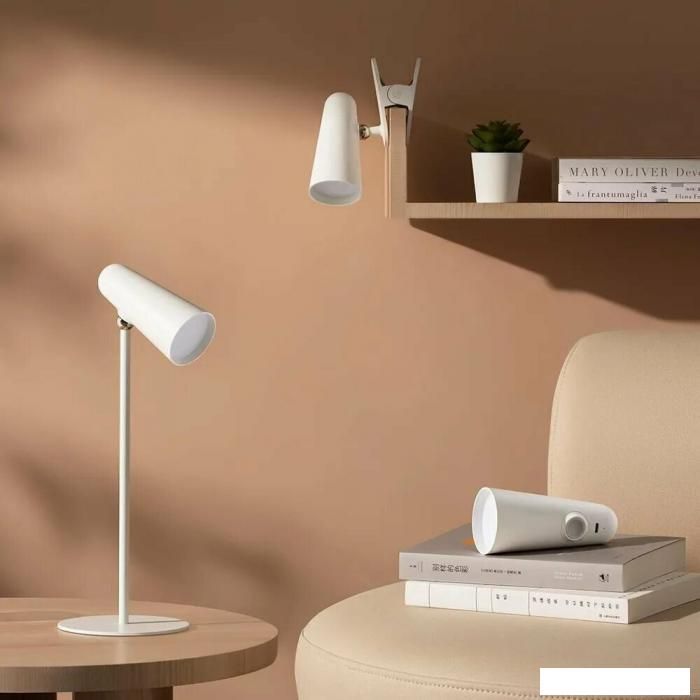 Настольная лампа Xiaomi Flexible Rechargeable Lamp MJTD05YL (белый)