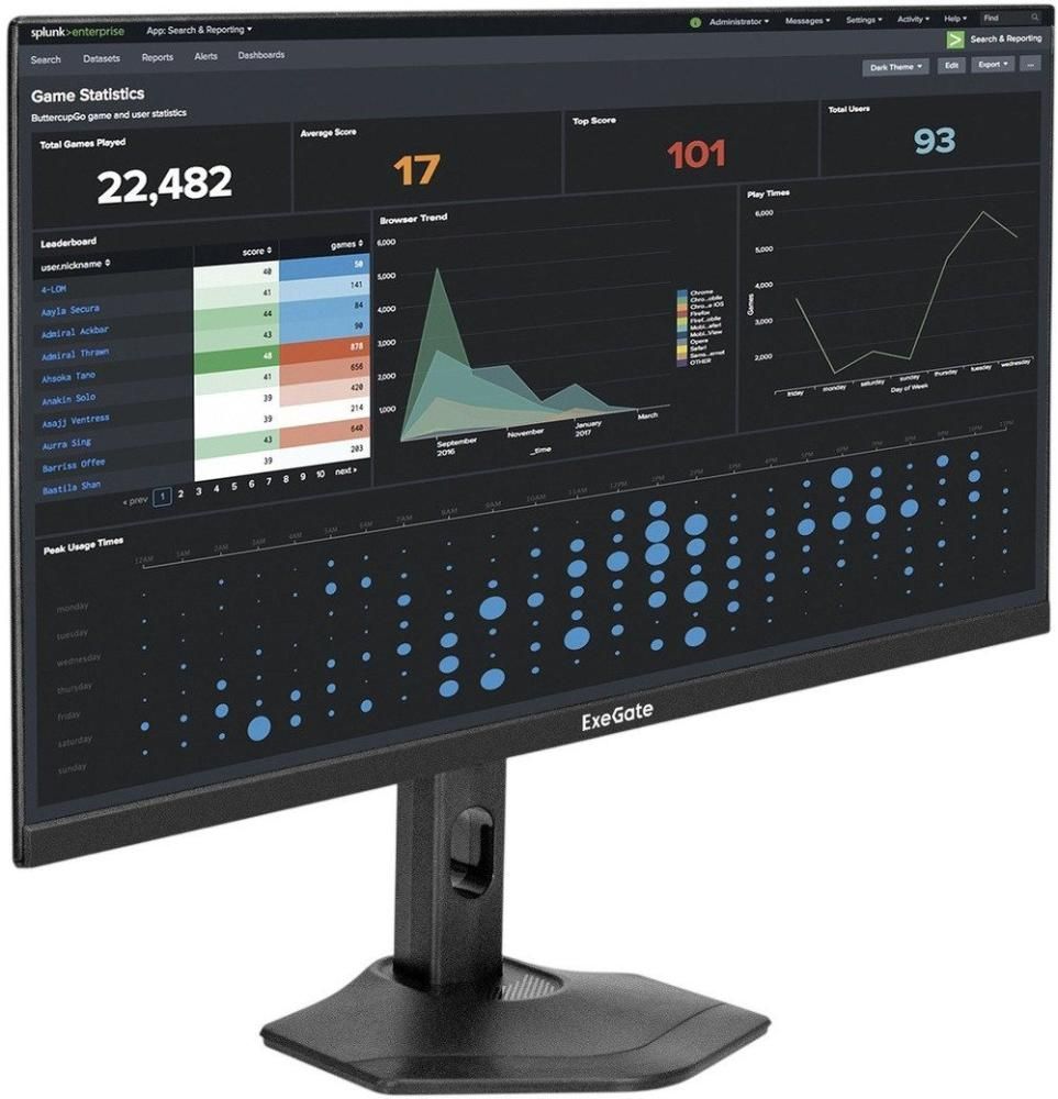 Монитор ExeGate SuperView EH2700TA EX299036RUS