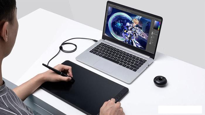 Графический монитор Huion Kamvas 13 (фиолетовый)