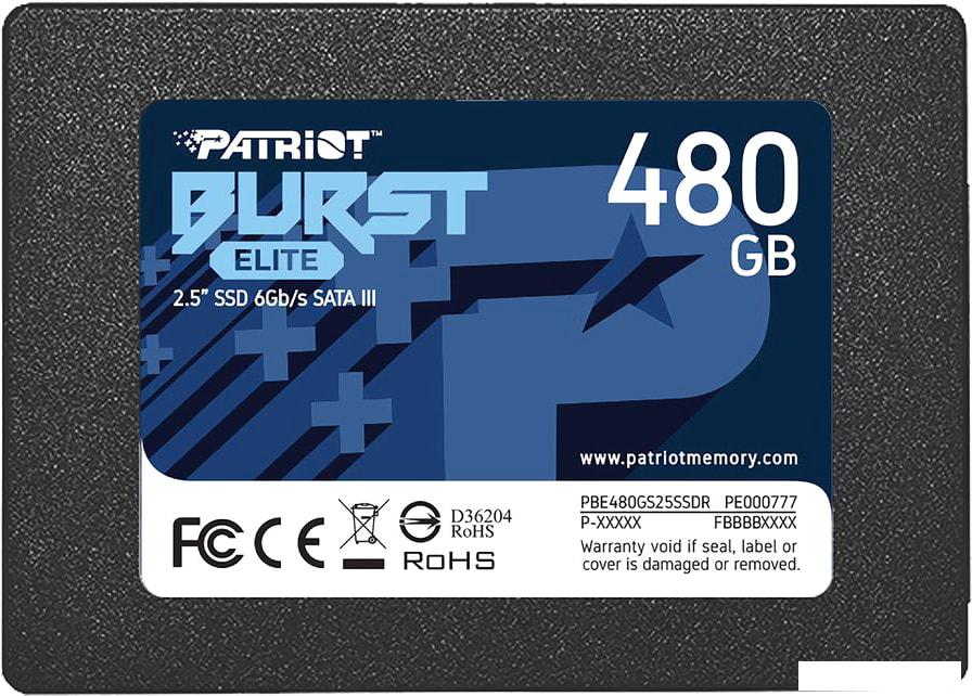 SSD Patriot Burst Elite 480GB PBE480GS25SSDR