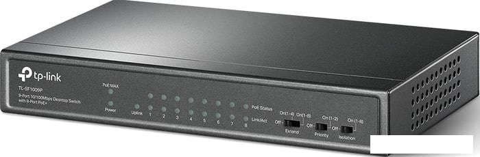 Неуправляемый коммутатор TP-Link TL-SF1009P