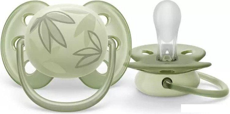 Пустышка Philips Avent Ultra Soft SCF092/02 (зеленый)