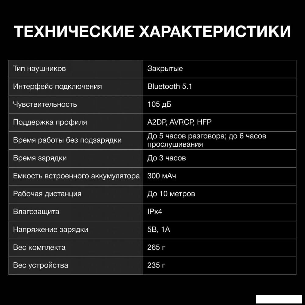 Наушники Hyundai H-HP103 (белый)