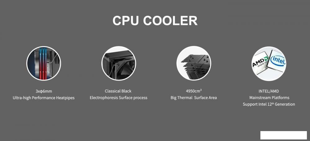 Кулер для процессора PCCooler Paladin EX300S