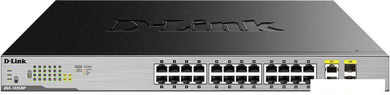 Неуправляемый коммутатор D-Link DGS-1026MP/B2A