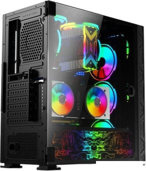 Корпус Soeyi AX8-B20 Tempered Glass