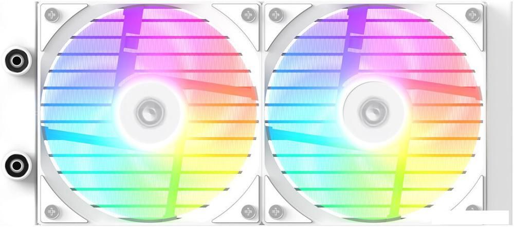 Система жидкостного охлаждения для процессора ID-Cooling FX240 LCD White