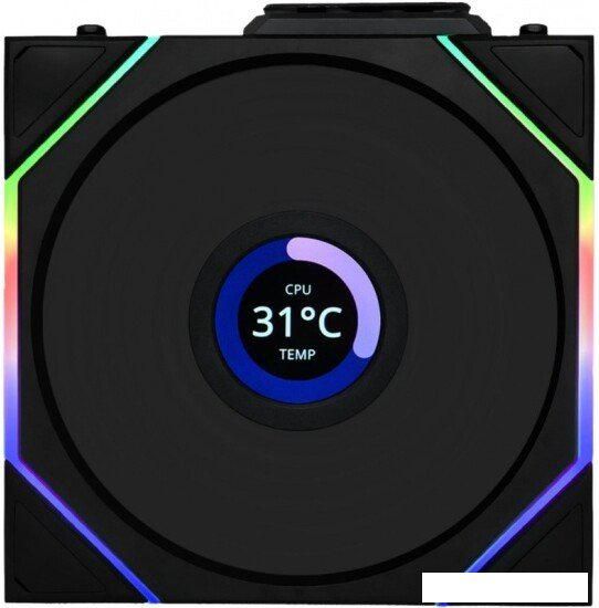 Комплект вентиляторов для корпуса с контроллером Lian Li Uni Fan TL 120 Wireless Reverse 12RTLLCD1W3B G99.12RTLLCD1W3B.R0