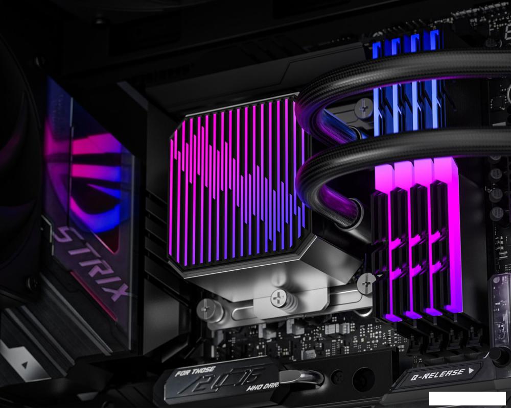 Жидкостное охлаждение для процессора ID-Cooling DX360 Max Black