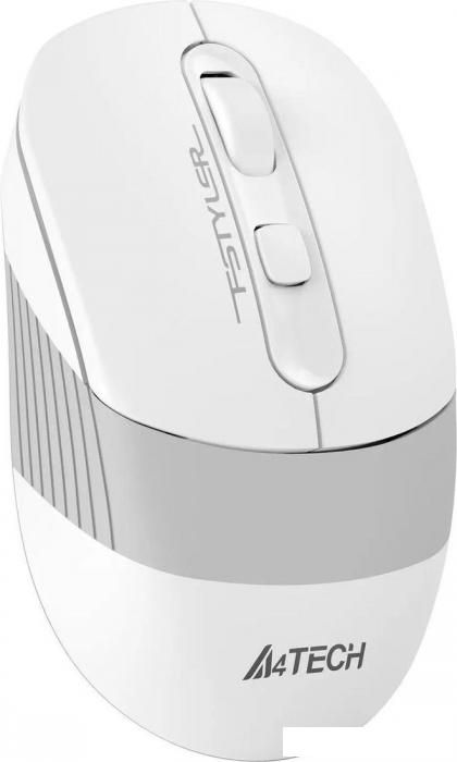Мышь A4Tech Fstyler FB10CS (серый/белый)
