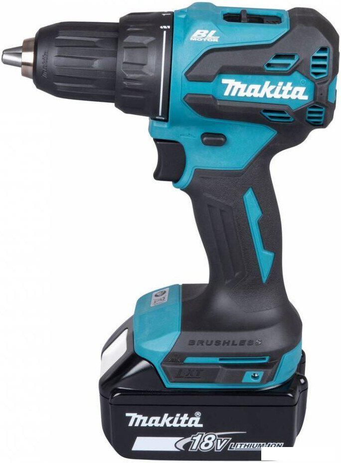 Дрель-шуруповерт Makita DDF490SF1J (с 1-им АКБ, кейс)