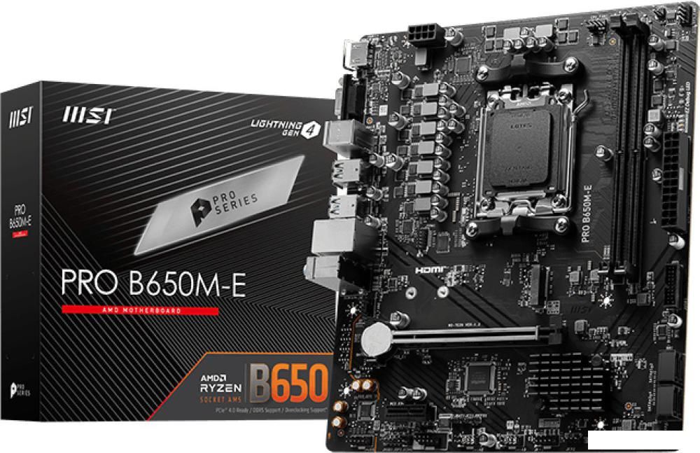 Материнская плата MSI Pro B650M-E