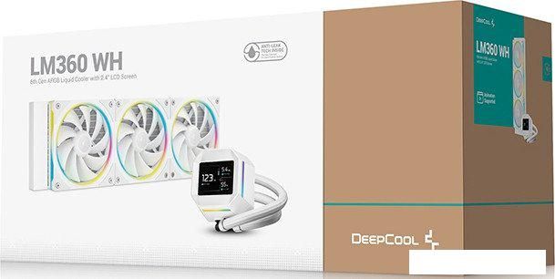 Система жидкостного охлаждения для процессора DeepCool LM360 WH R-LM360-WHDMMC-1