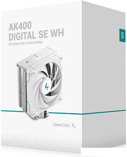 Кулер для процессора DeepCool AK400 Digital SE WH R-AK400-WHADMN-GJD