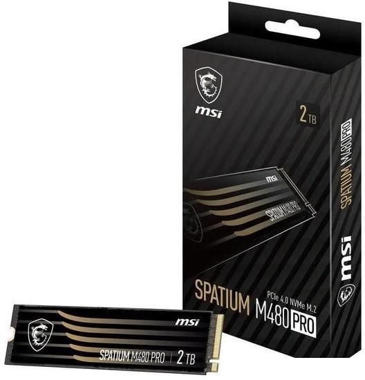 SSD MSI Spatium M480 Pro 2TB S78-440Q600-P83