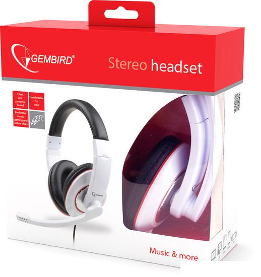 Наушники Gembird MHS-001-GW