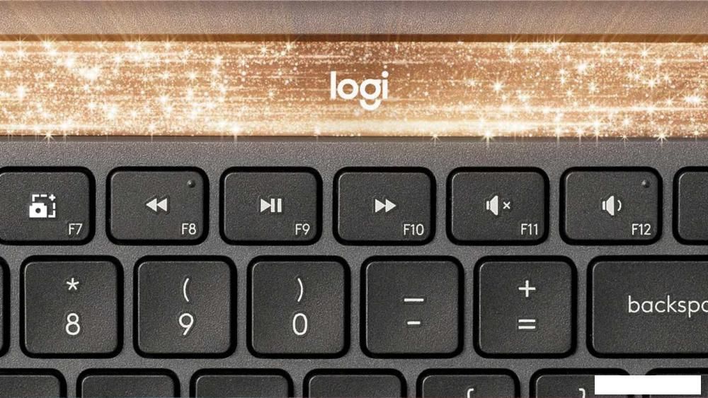 Клавиатура Logitech Signature Slim Solar+ K980 920-013755 (графитовый, нет кириллицы)
